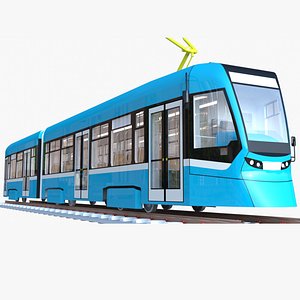 3D model tram stadler