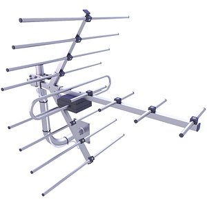 TV Antenna 54 3D model