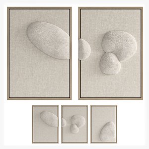 Freya Perron paintings 3D model