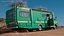 Restored Mobile Home with Chrome Wheels Rigged 3D