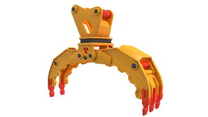 Hydraulic Grab 3D model