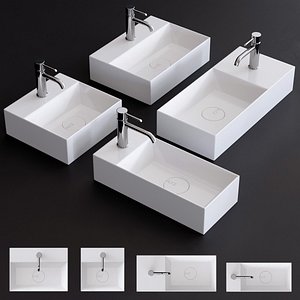 Alice Ceramica Spy Washbasin Set 1