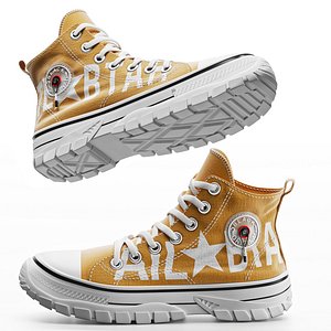 Sneakers Mustard