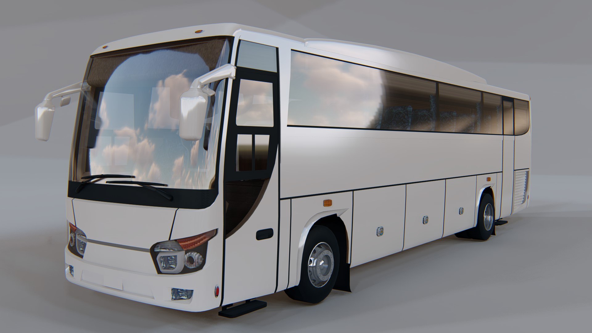 Free 3D Model Vehicle Bus Transport - TurboSquid 1640440