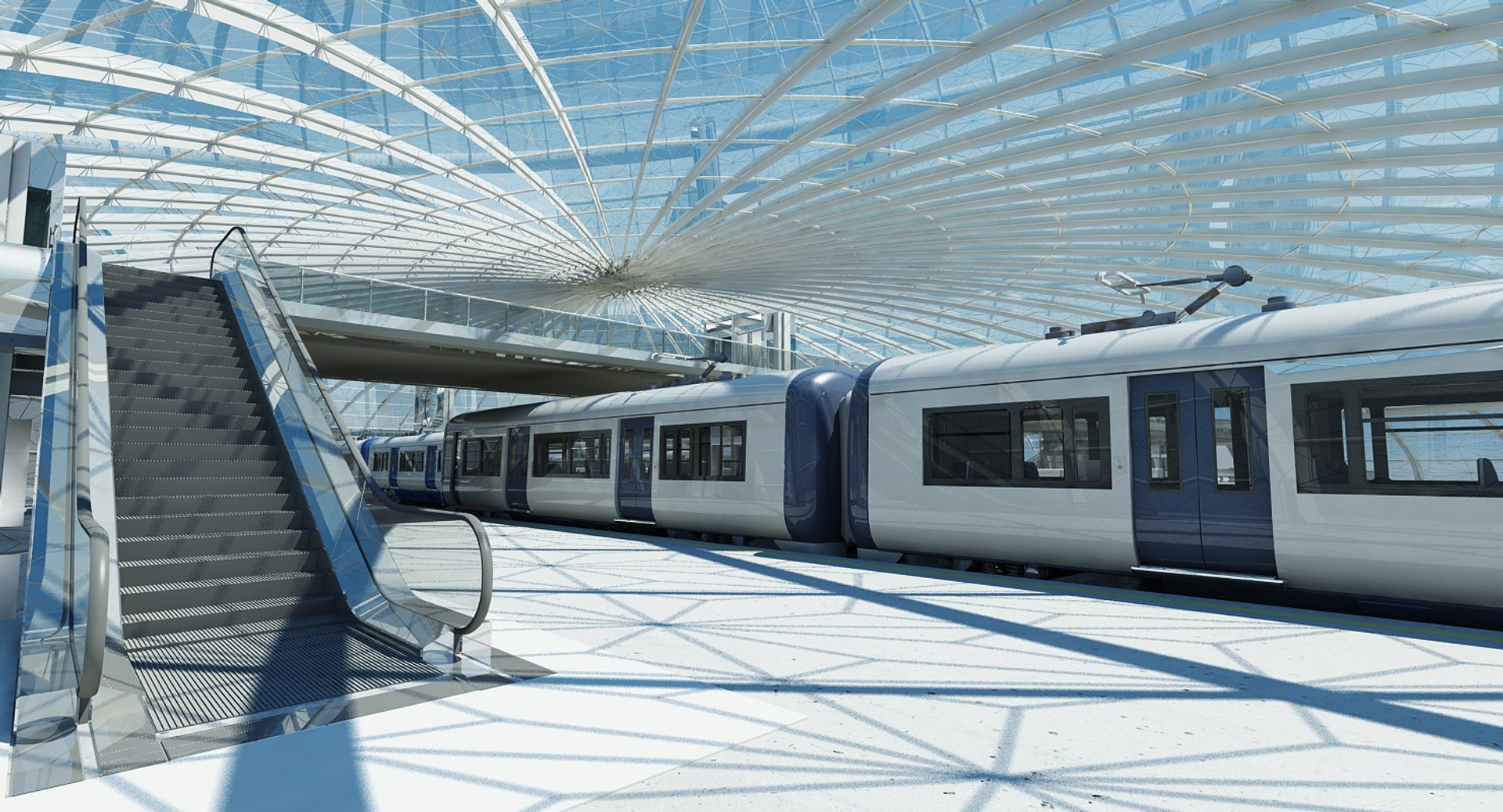 3d Train Station 2