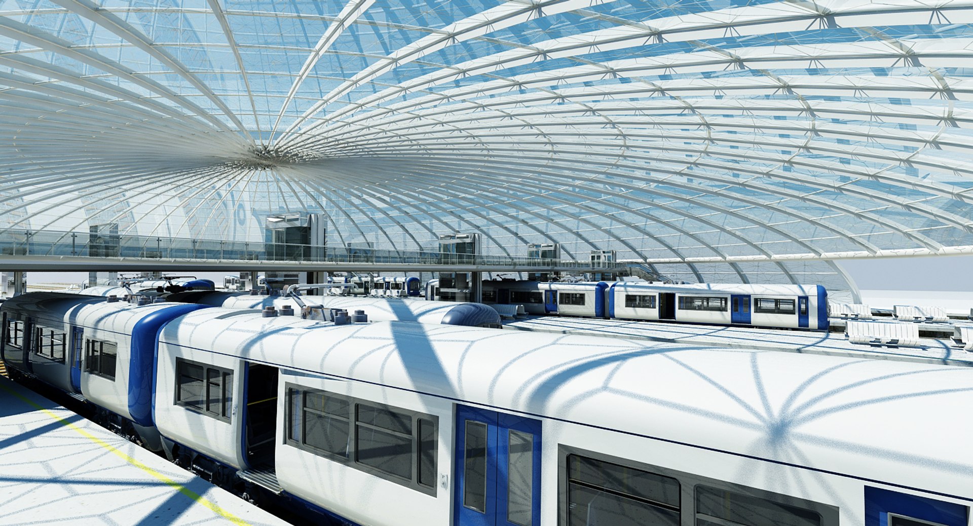 3d Train Station 2
