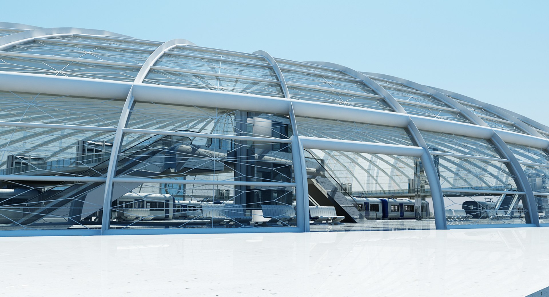 3d Train Station 2