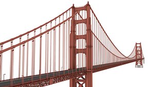 3D Golden Gate Bridge