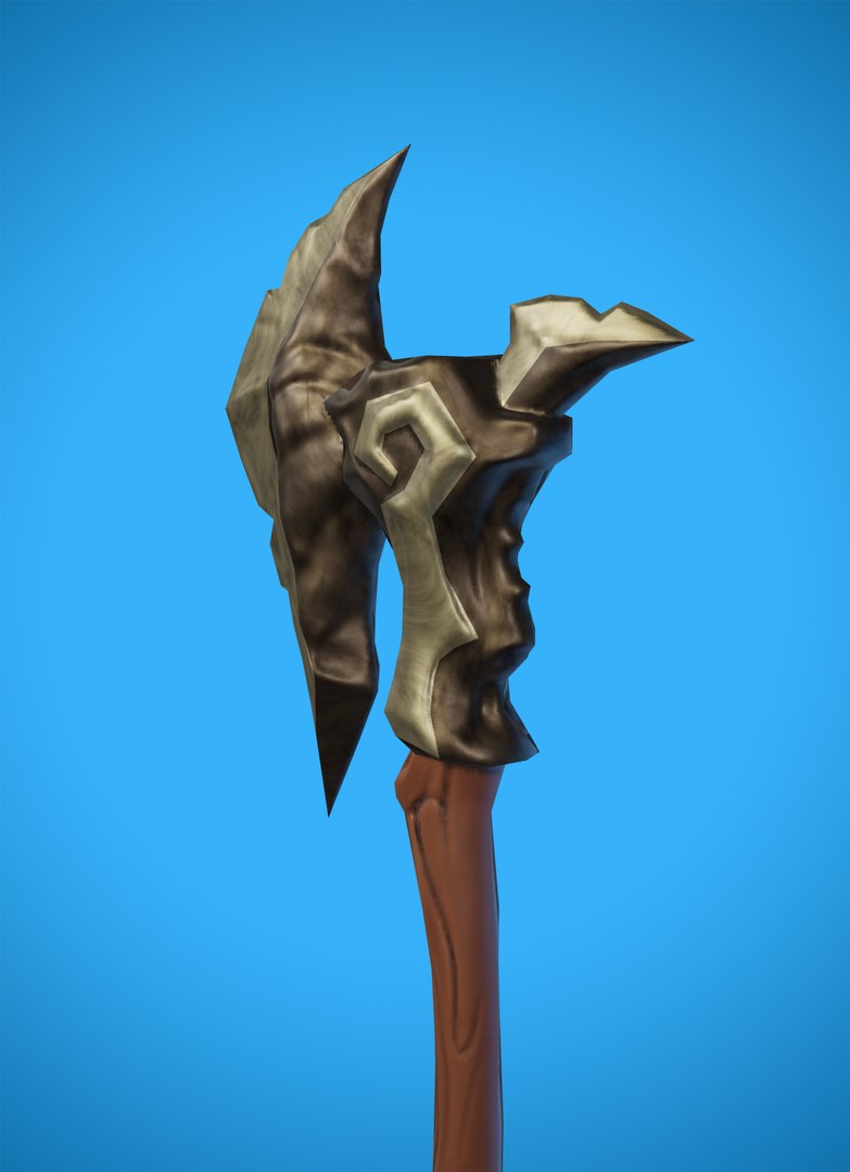 3D Stylized Axe Weapon Low Poly Game Ready 1k Tris https://p.turbosquid.com/ts-thumb/DC/lPUAI3/Mm/axe5/png/1673642447/1920x1080/fit_q87/1d206a1889c51d3a5ef5af22a35b3c6ade36bd47/axe5.jpg