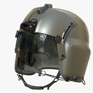 pbr helmet pilot 3D