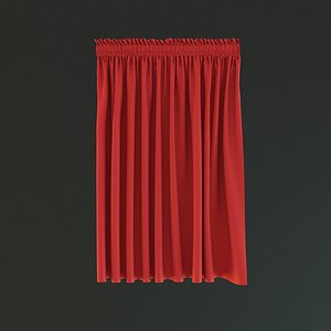 curtain 3d model