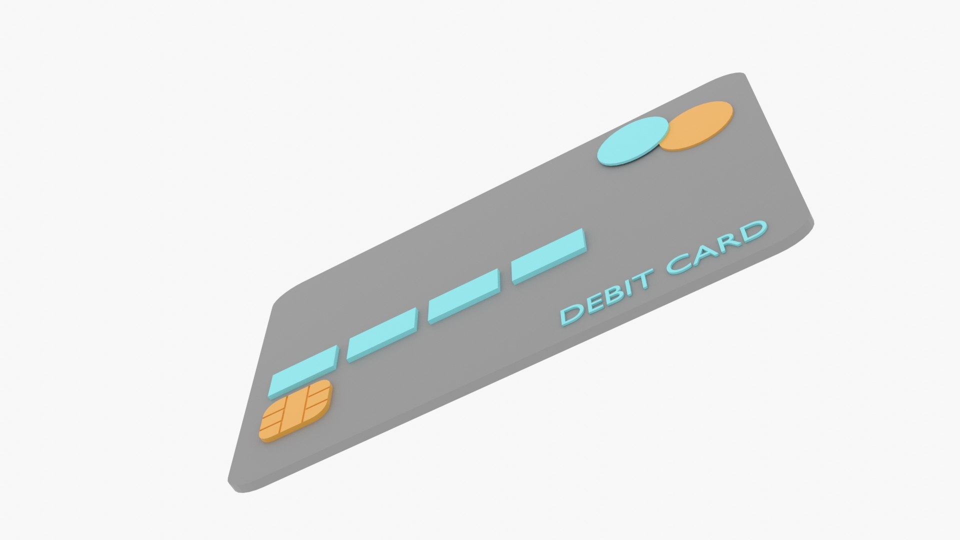 3D Debit Card - TurboSquid 1947429