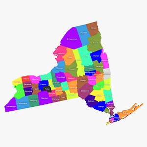 3ds max new york counties