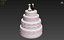 3d model wedding cake