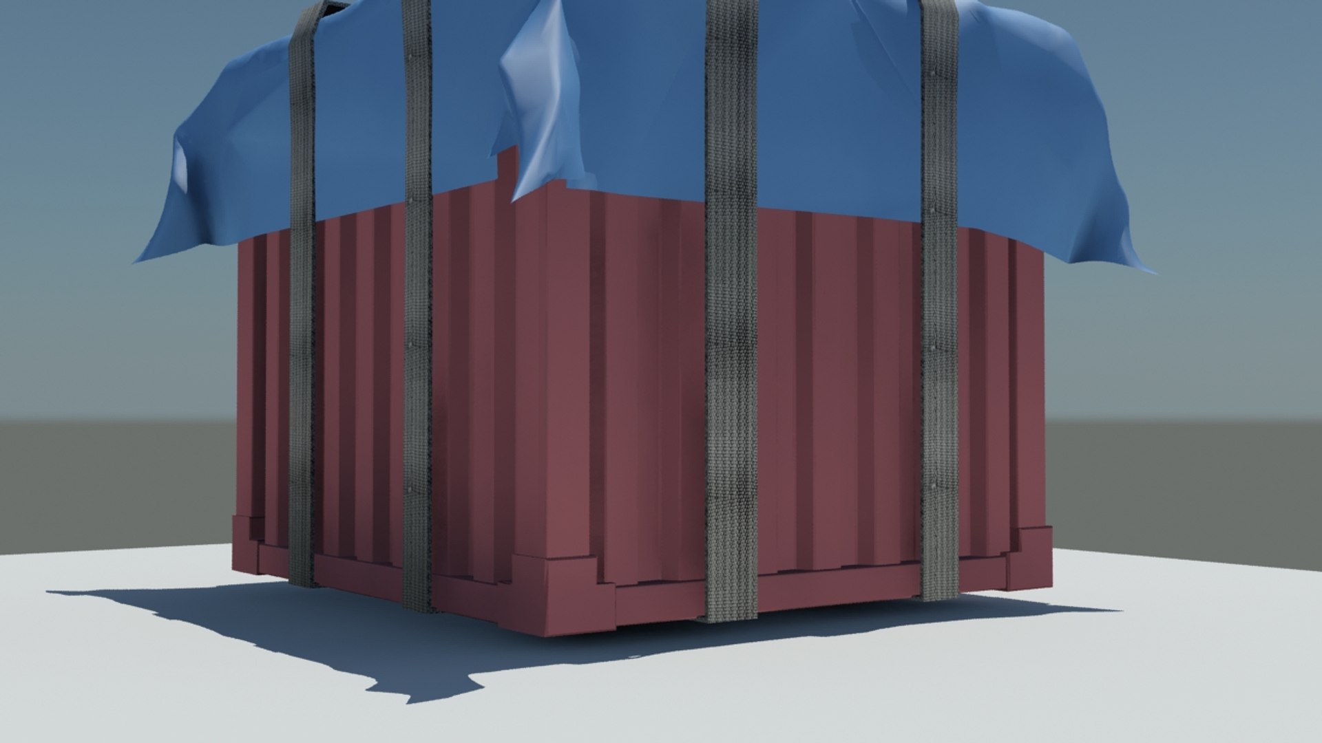 3D Model Pubg Airdrop - TurboSquid 1442909