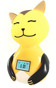 3D model children s night lamp-cat