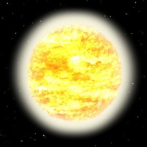 sun stars 3d model