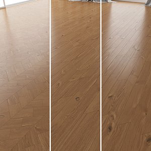 parquet oak nut wwl 3D model