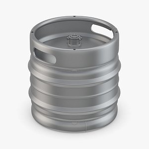 3D model keg beer