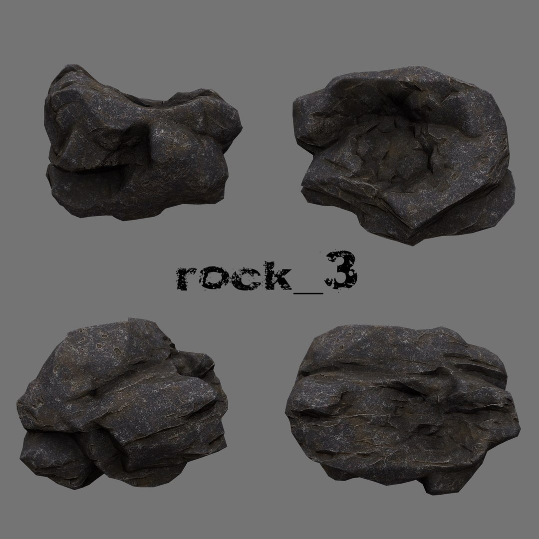 Rock 3d Model