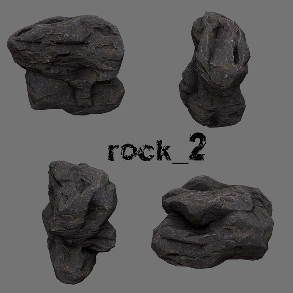 rock 3d model