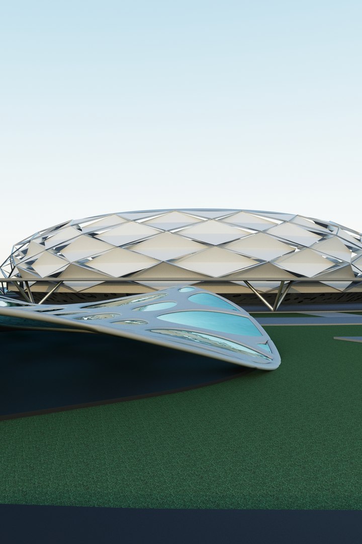 3D Stadium Model - TurboSquid 1427430