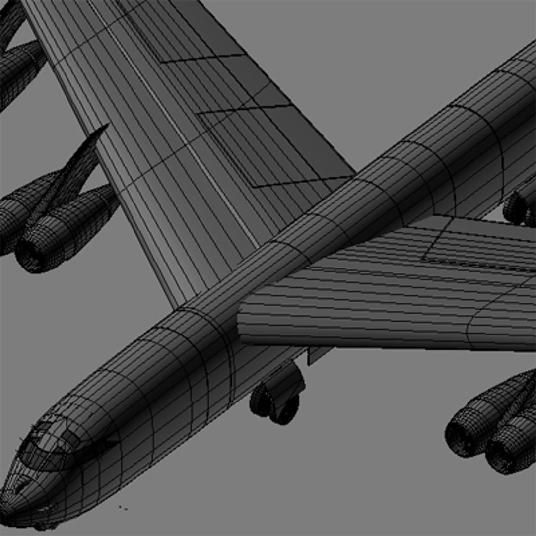 B52 Bomber 3d 3ds