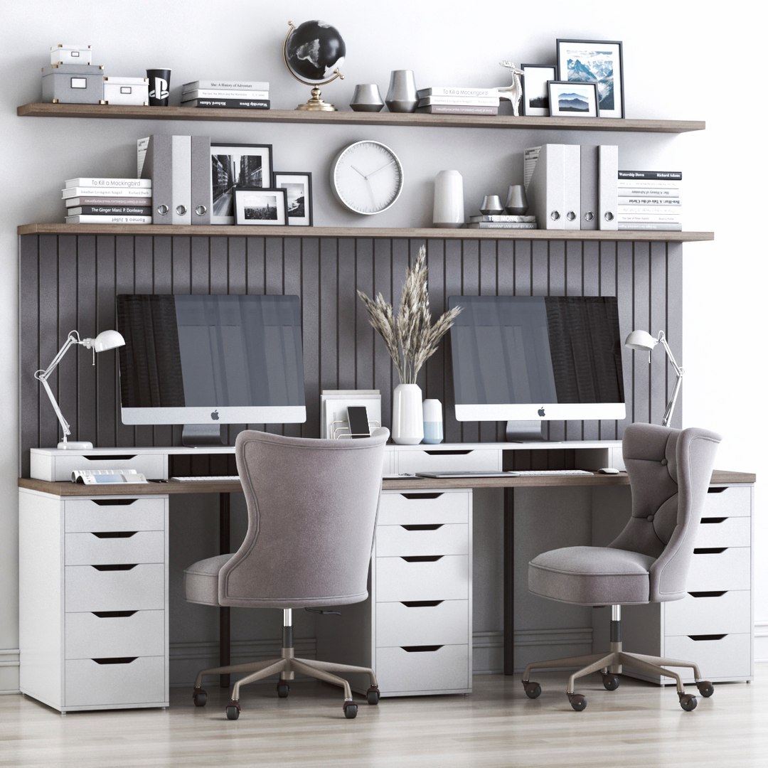 3D Office Cabinet Model - TurboSquid 1641122