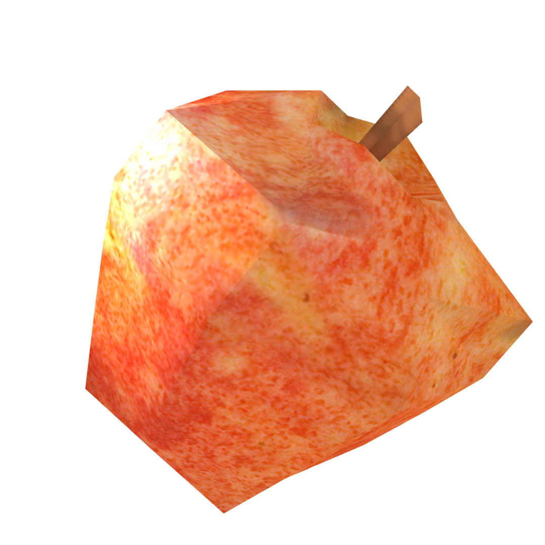 3d model apple ready