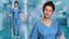 Enfermera profesional con uniforme médico, modelo 3D realista