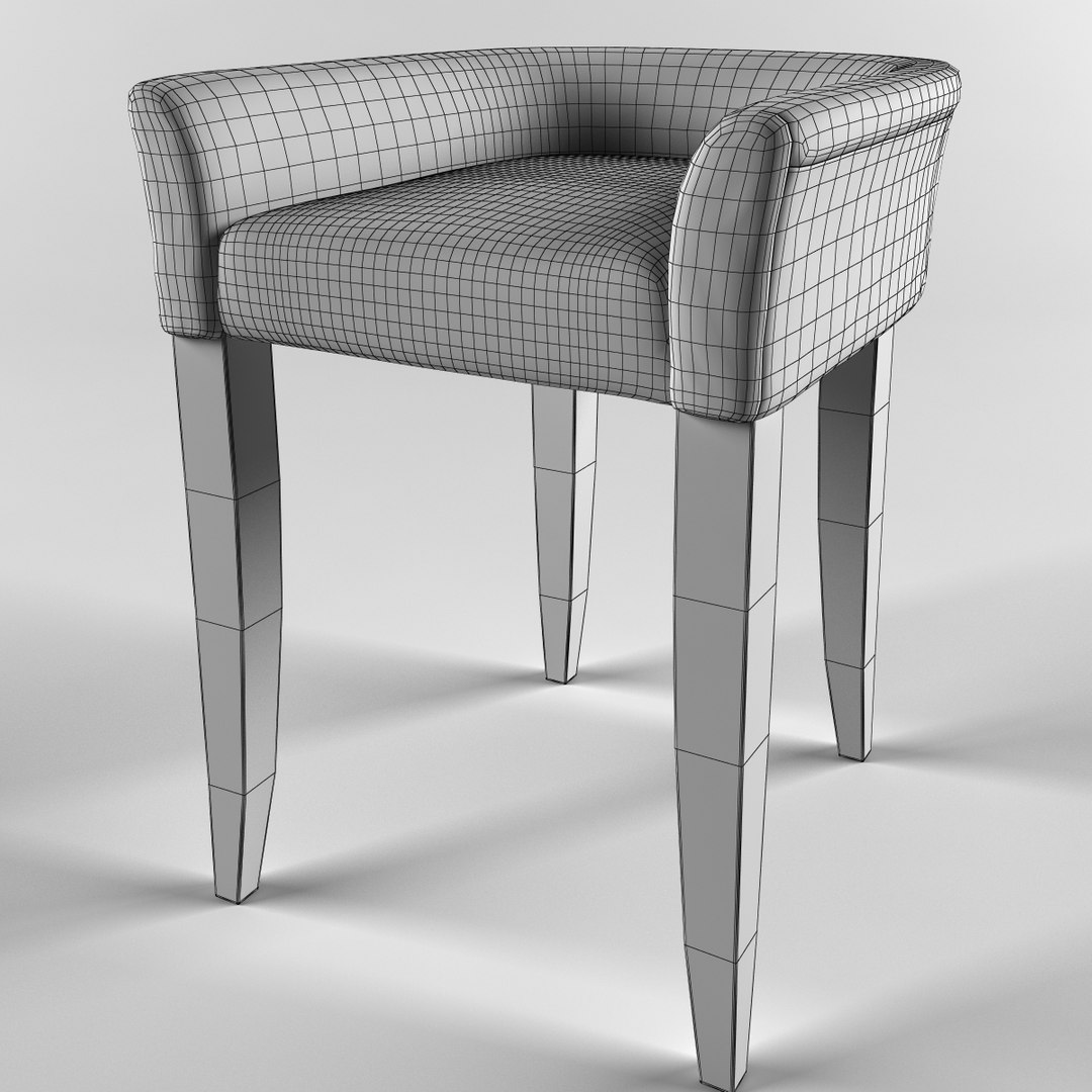 custom chair 3d obj