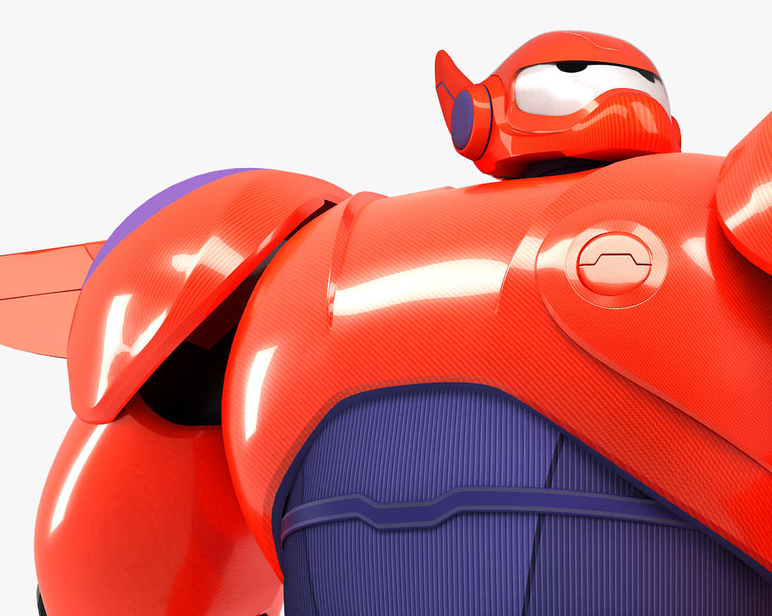 3d Baymax Big Hero 6