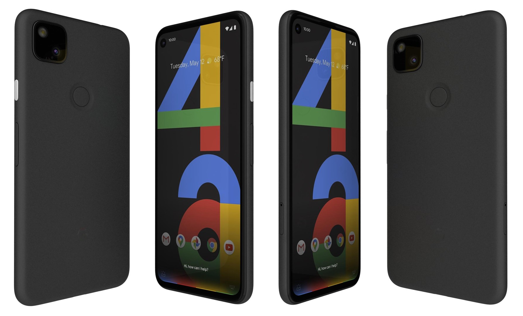 3D google pixel 4a - TurboSquid 1615703