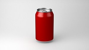 3D model Soft Drink Coke Can 330mL