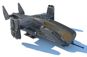 Space dropship