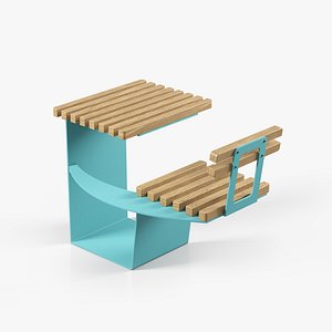 Poseo urban chair 3D model