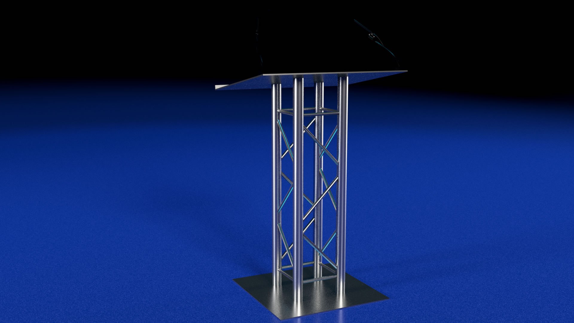 3ds max truss style lectern