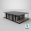 Designer House with Panoramic Windows