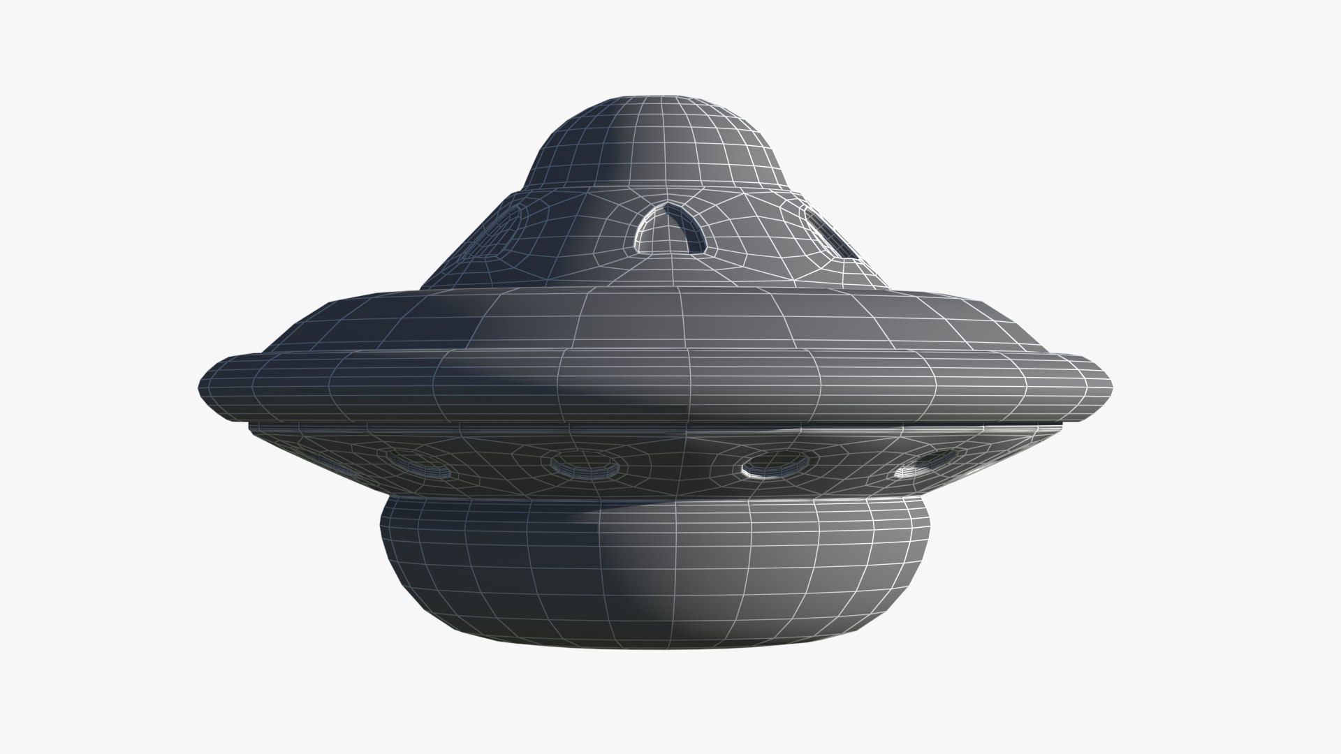 Science Fiction Alien Spaceship Pbr Model - TurboSquid 1934828