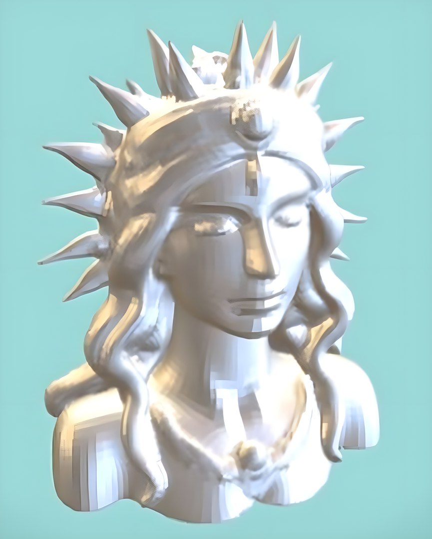 Sun Goddess - Divine Radiance - TurboSquid 2295083