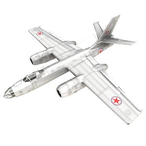 Ilyushin IL-28 Beagle North Korean Air Force red 314