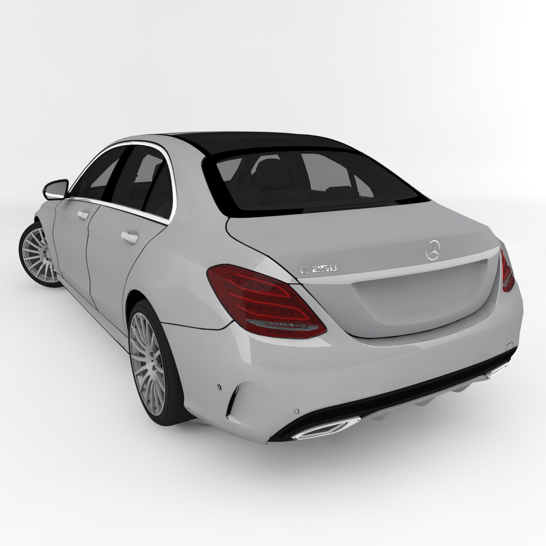 Mercedes-benz C Class 3d Model