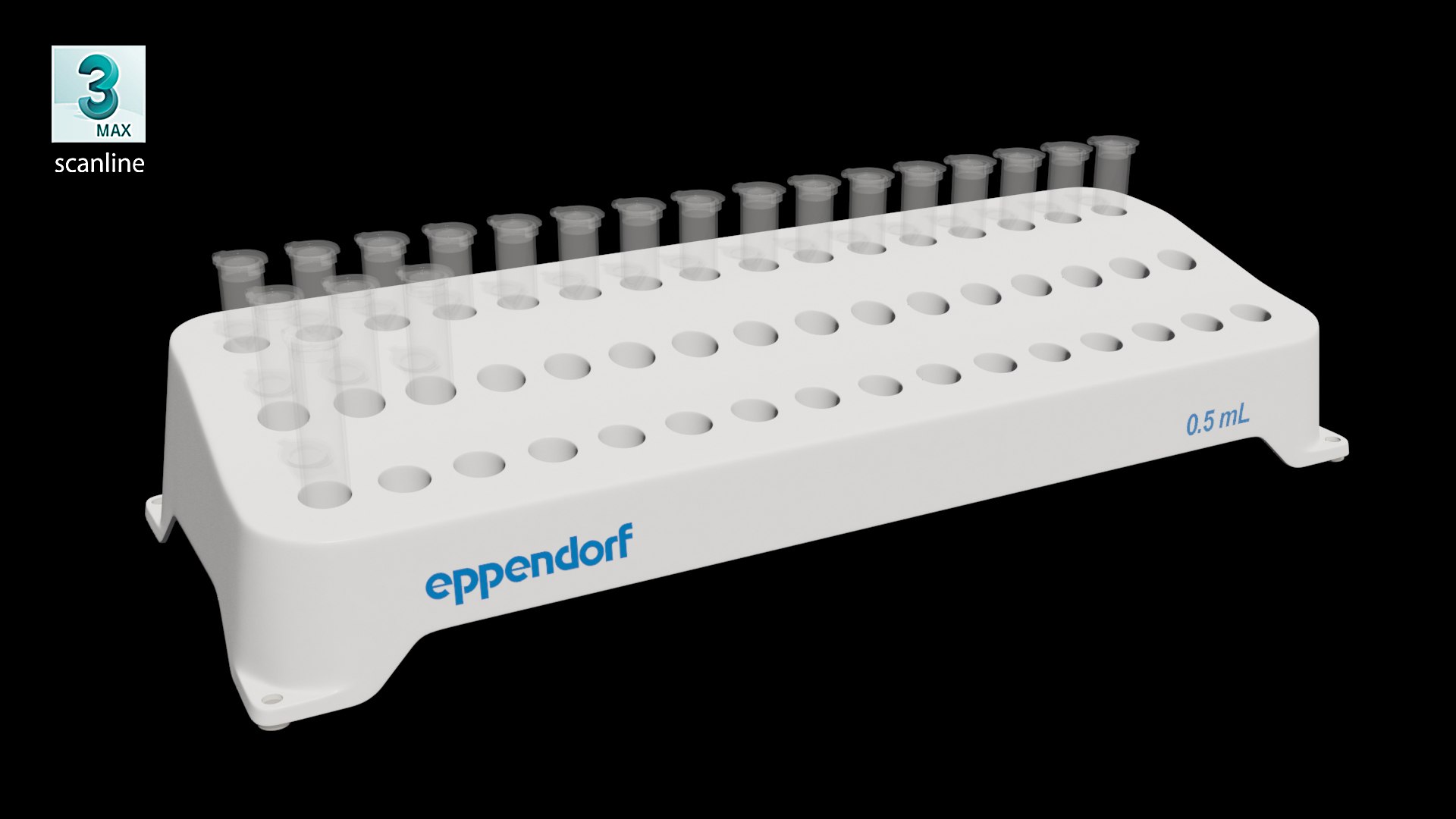 Eppendorf Tube Rack 0 Model - TurboSquid 1457827