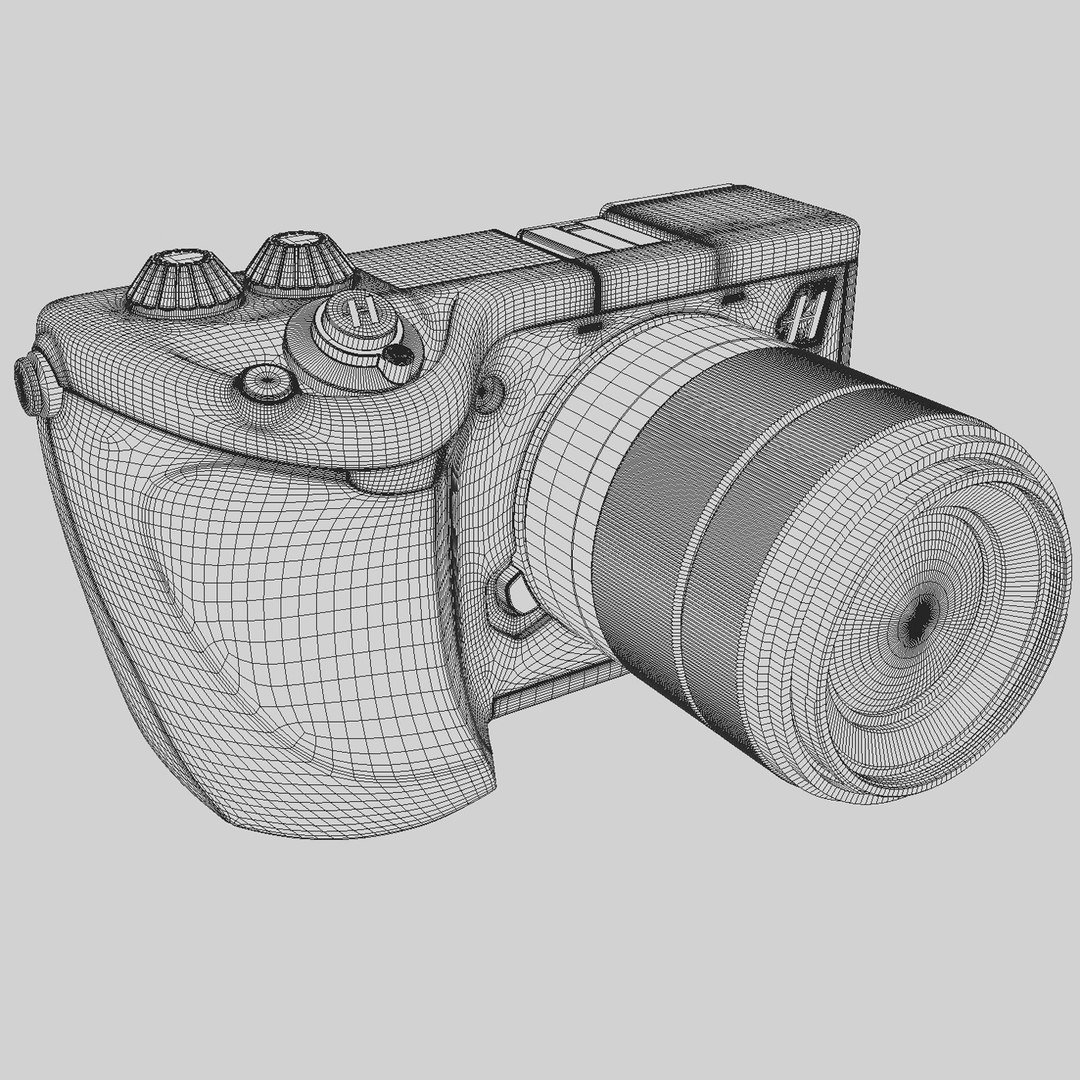 3d Model Photoreal Camera Hasselblad Lunar