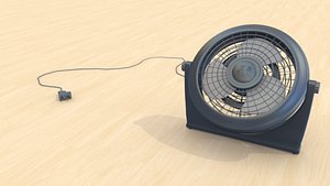 Table Fan (Generic and Rigged)