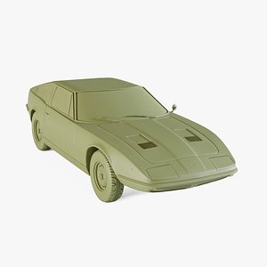 Maserati Indy 1969 3D model