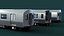 Modello 3D di treno della metropolitana di New York, vagone modulare della metropolitana.