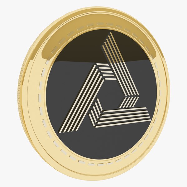 3D General Atten Cryptocurrency Gold Coin