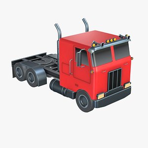 3D Semi Truck model