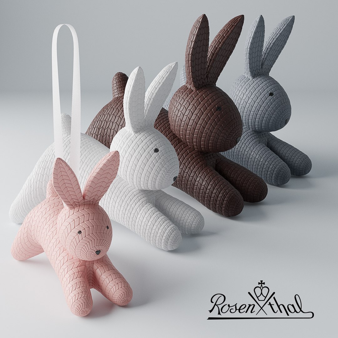 3D Rabbits Corona V-ray - TurboSquid 1187844